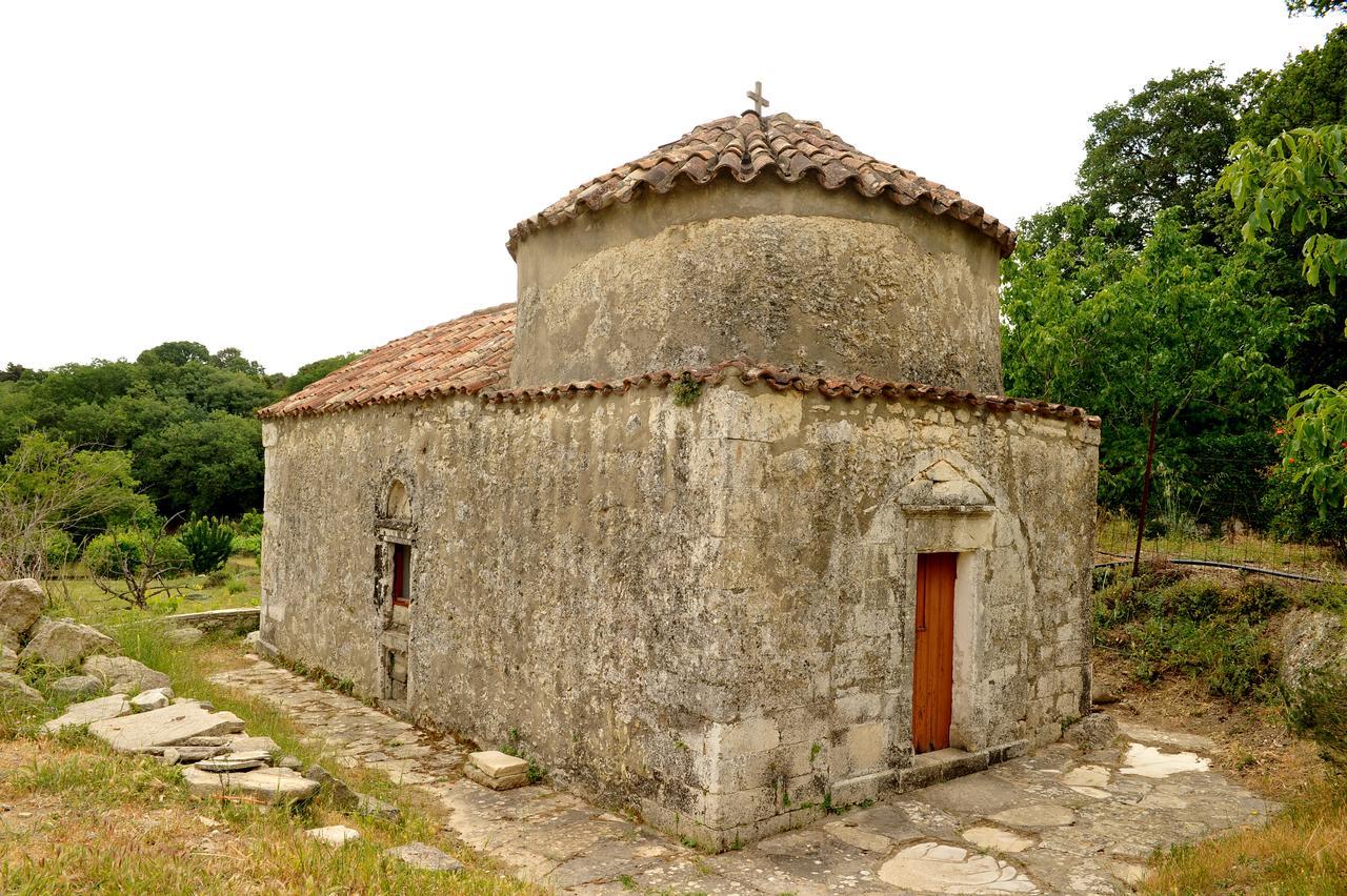 Villa AxentiAgios Thomas  エクステリア 写真